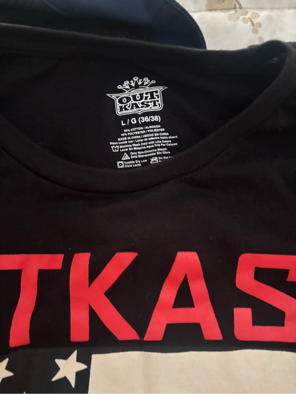 Kids Black & Red Graphic Tee